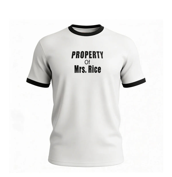 Property Of Mrs. Rice Men's Tee