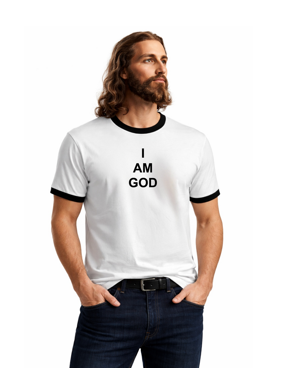 "I AM GOD" Replica T-Shirt