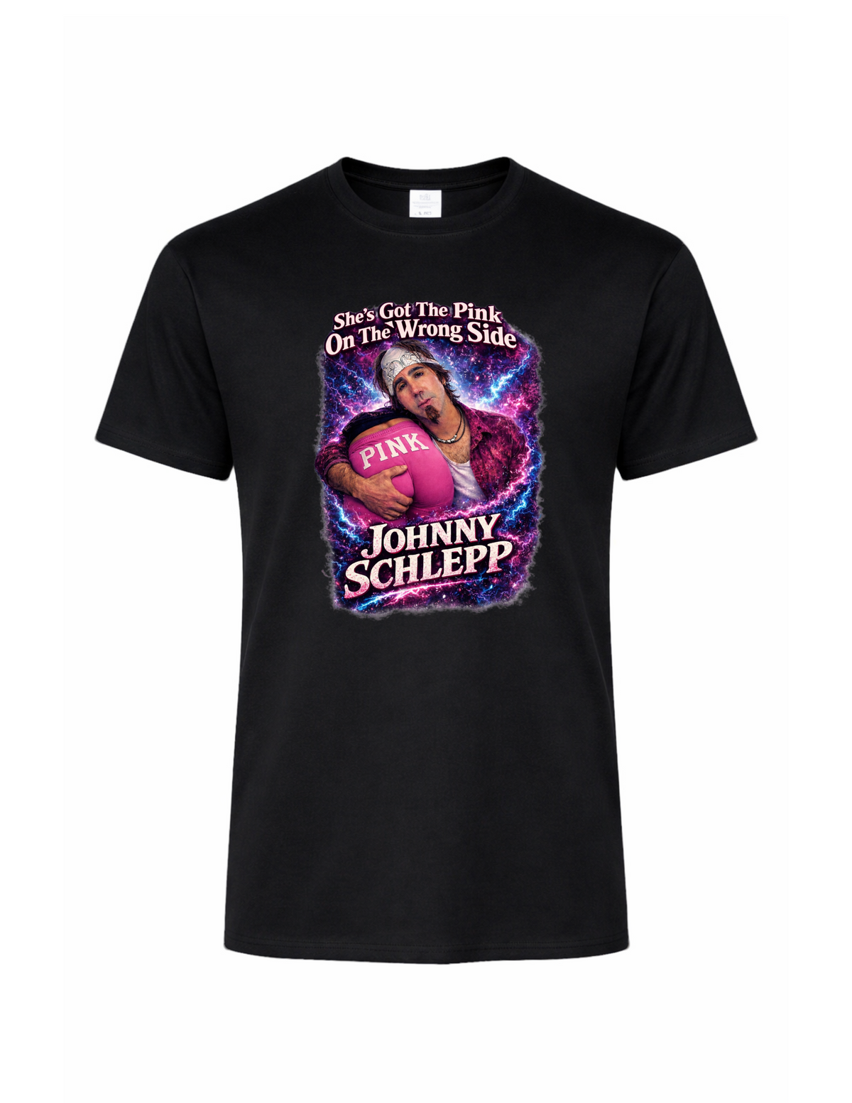 Pink Johnny Schlepp T-Shirt