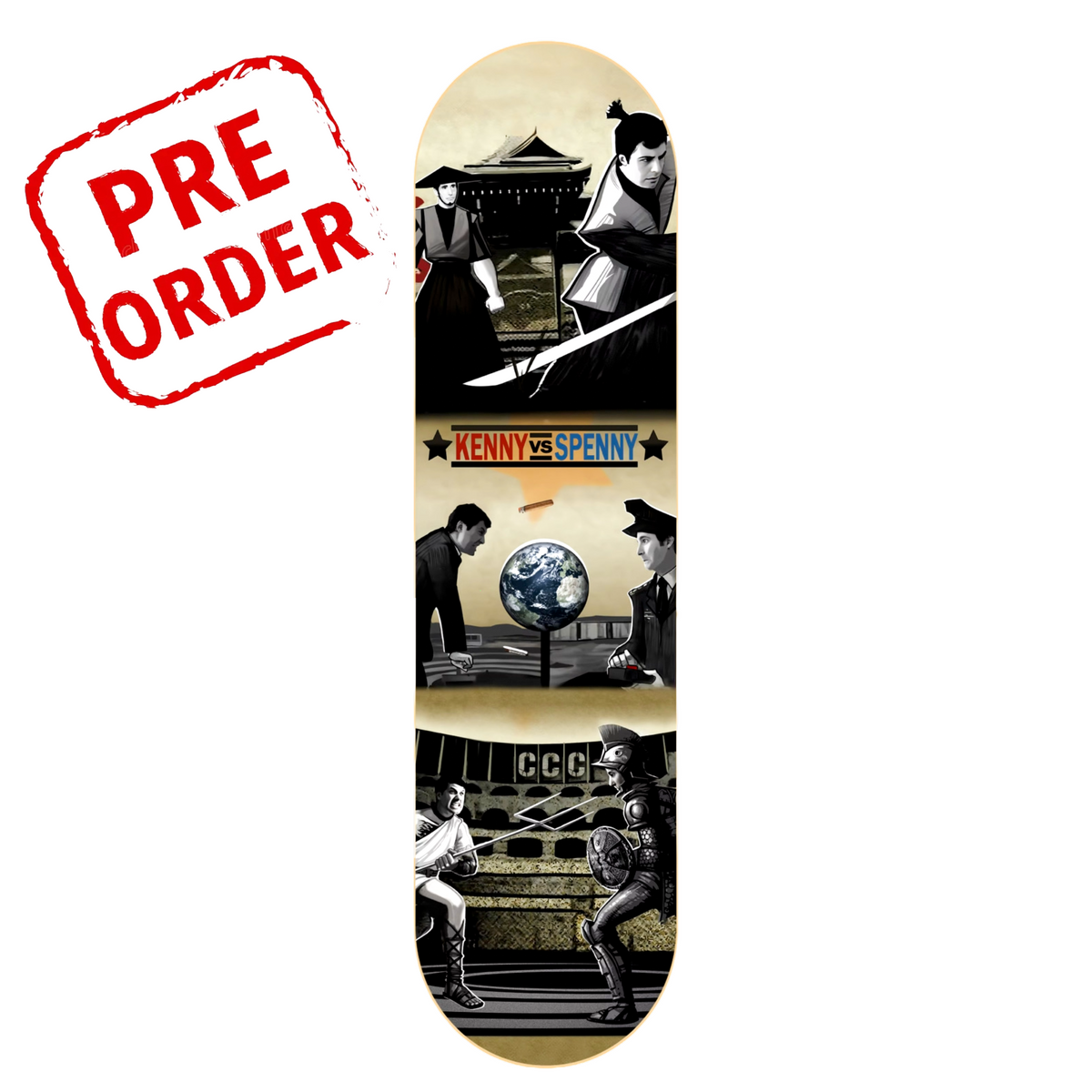 Kenny vs Spenny Limited Edition Deck. New orders dates coming soon