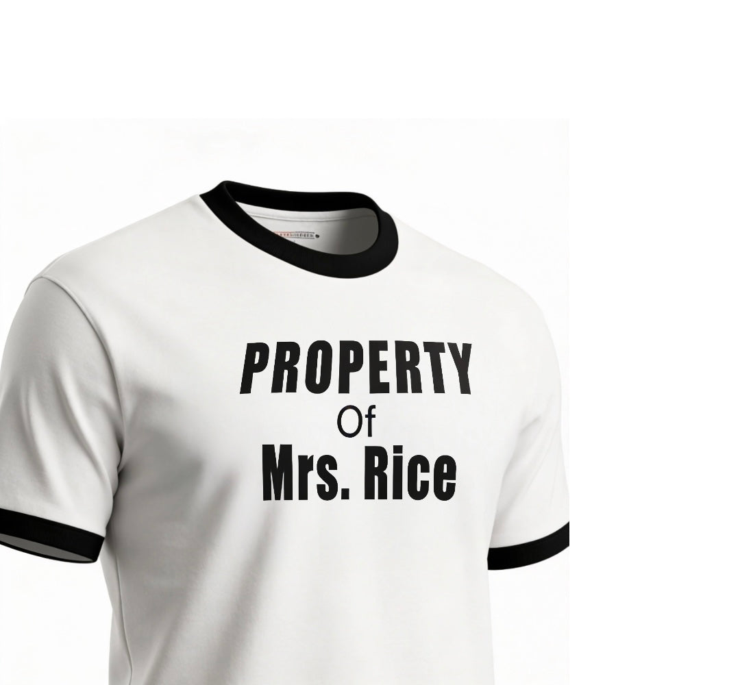 Property of Mrs. Rice - Replica - T-Shirt