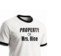 Property of Mrs. Rice - Replica - T-Shirt