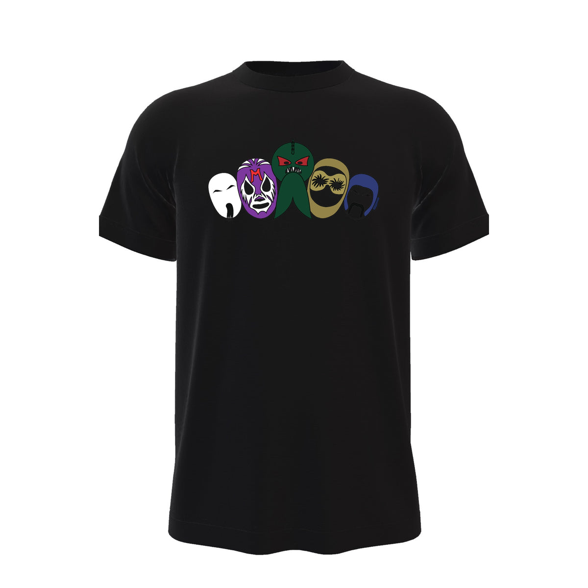 Lucha Libre Masks Men's Tee