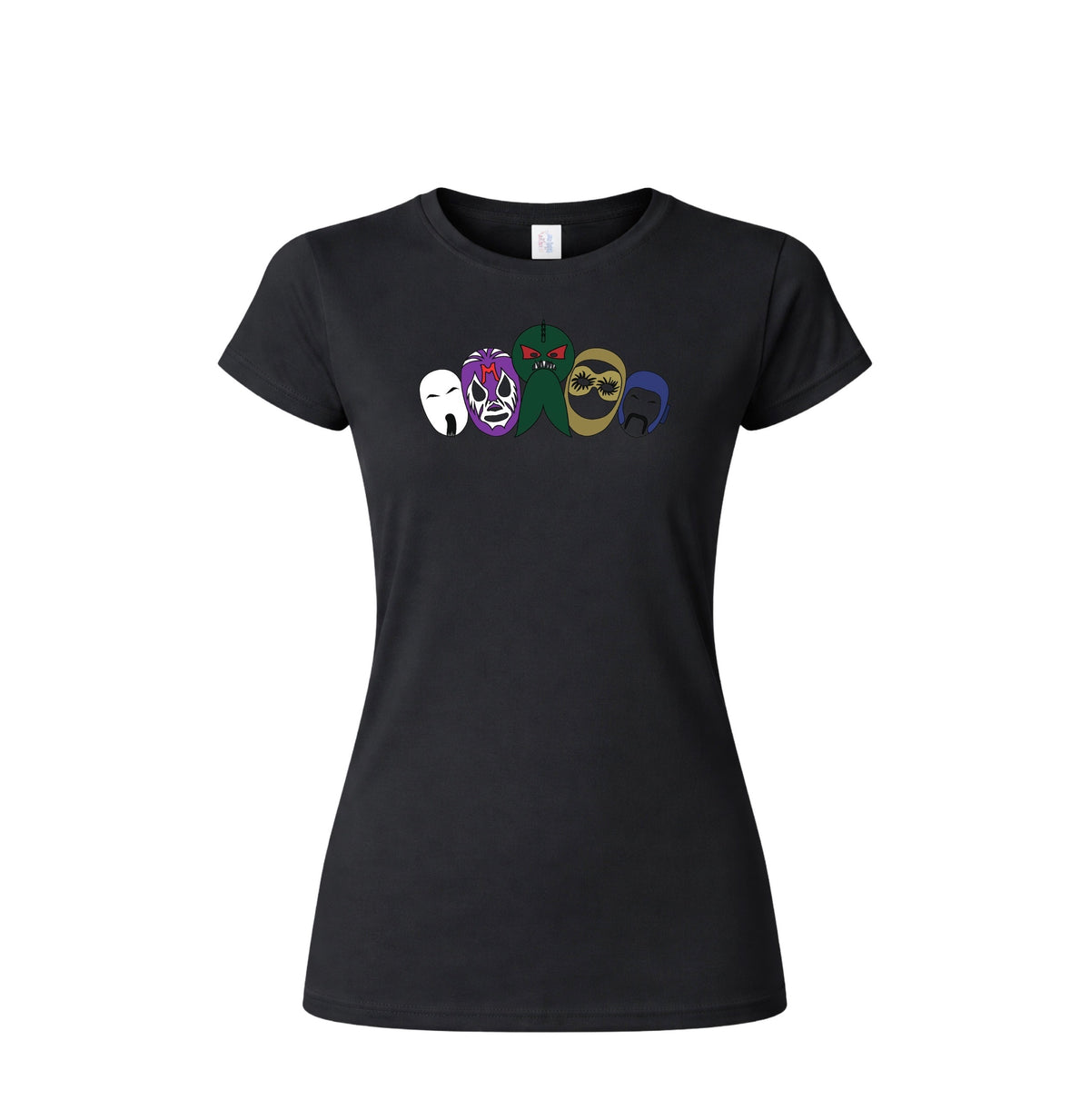 Lucha Libre Masks Tee