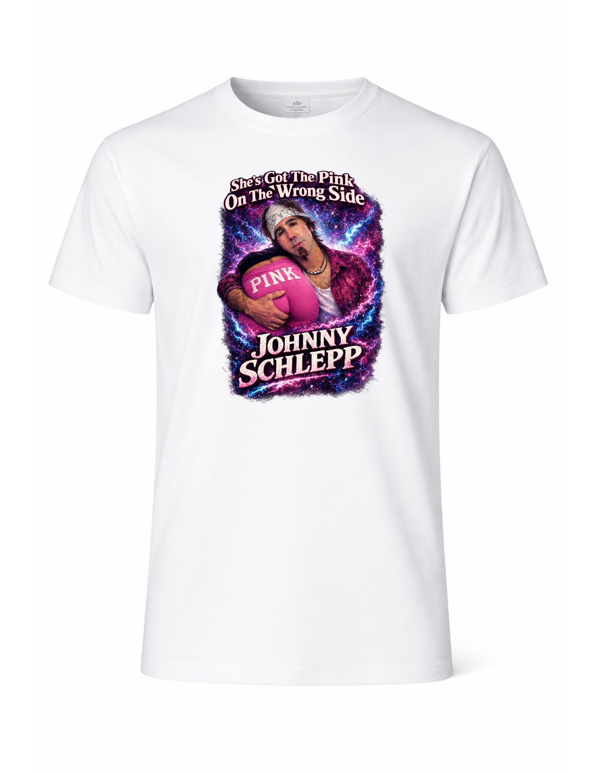 Pink Johnny Schlepp T-Shirt